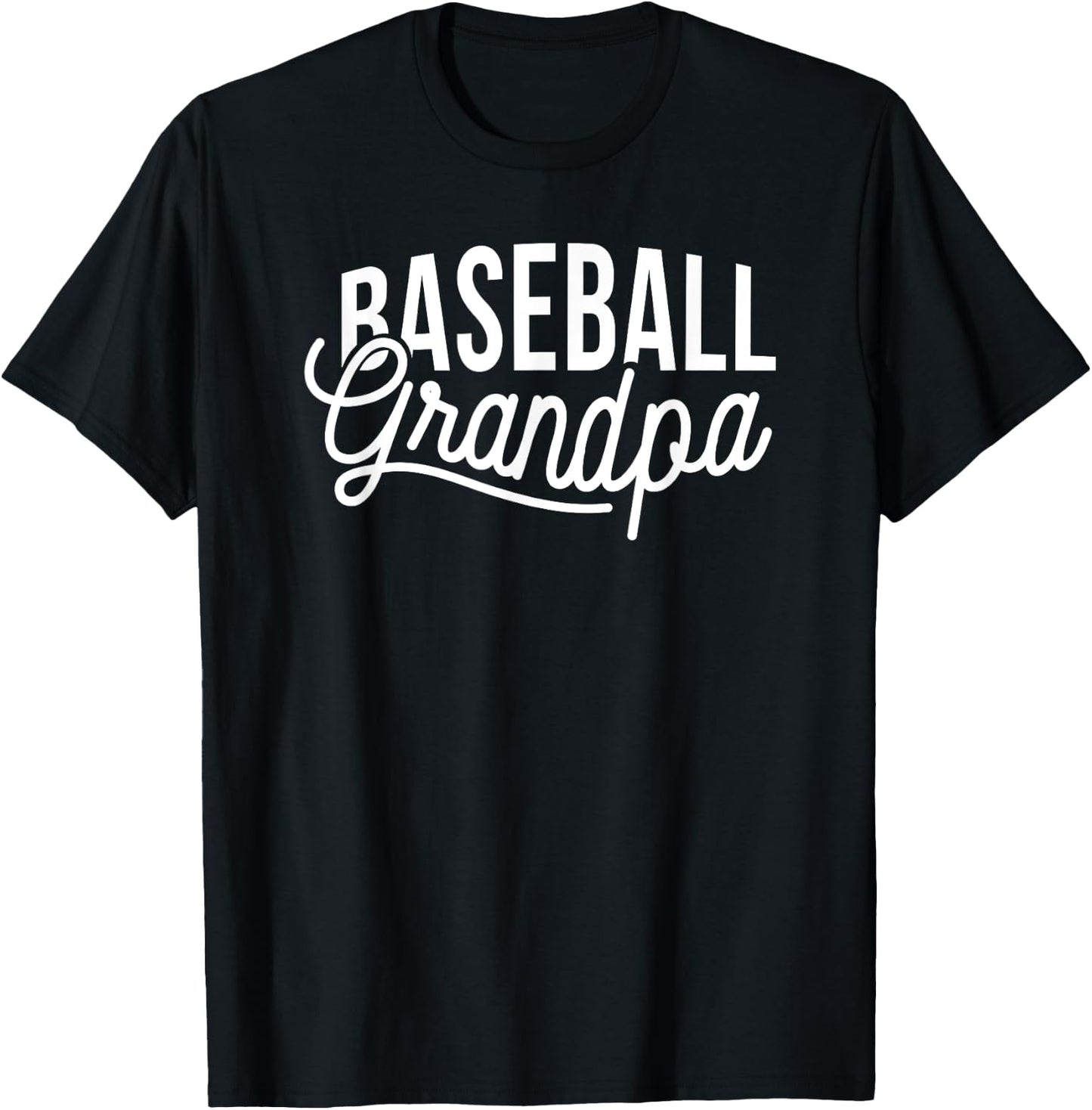 Baseball Sports Funny - Baseball Grandpa T-Shirt - T-Shirt | Black