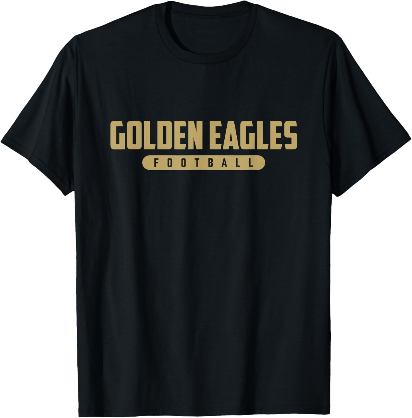 Athens Golden Eagles Football T-Shirt - T-Shirt | Black