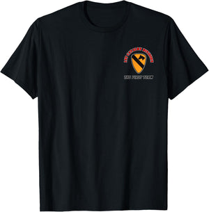 First Team - for Army Veterans of 1st Cav Div T-Shirt - T-Shirt | Black