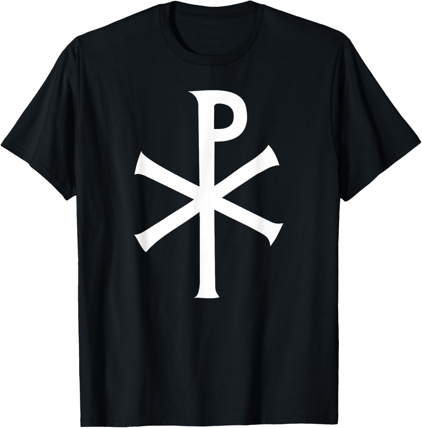 Roman Empire Chi Rho Orthodox T-Shirt - T-Shirt | Black