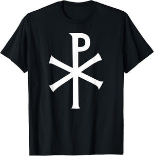 Roman Empire Chi Rho Orthodox T-Shirt - T-Shirt | Black