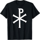 Roman Empire Chi Rho Orthodox T-Shirt - T-Shirt | Black