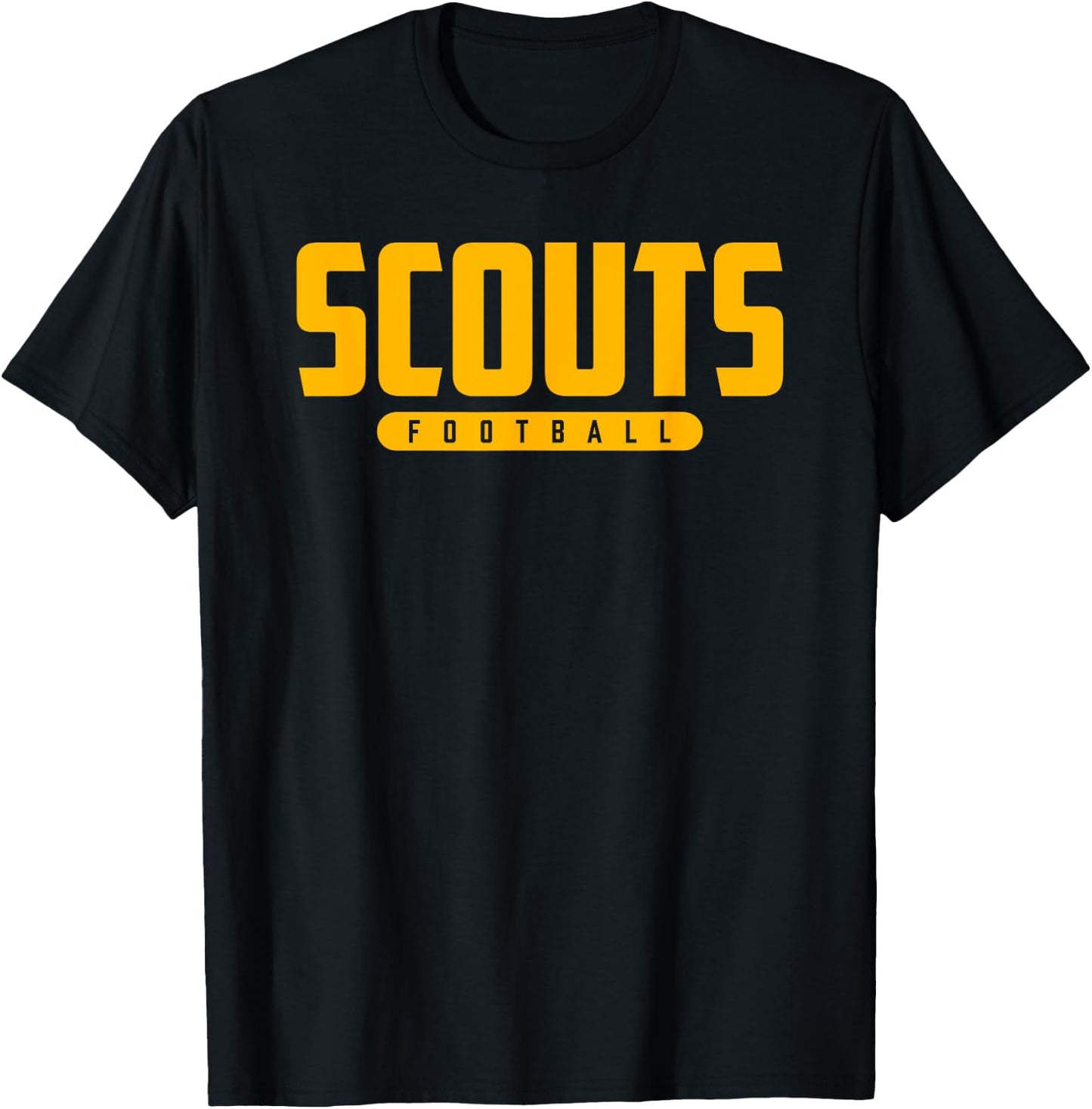 Lake Forest Scouts Football T-Shirt - T-Shirt | Black