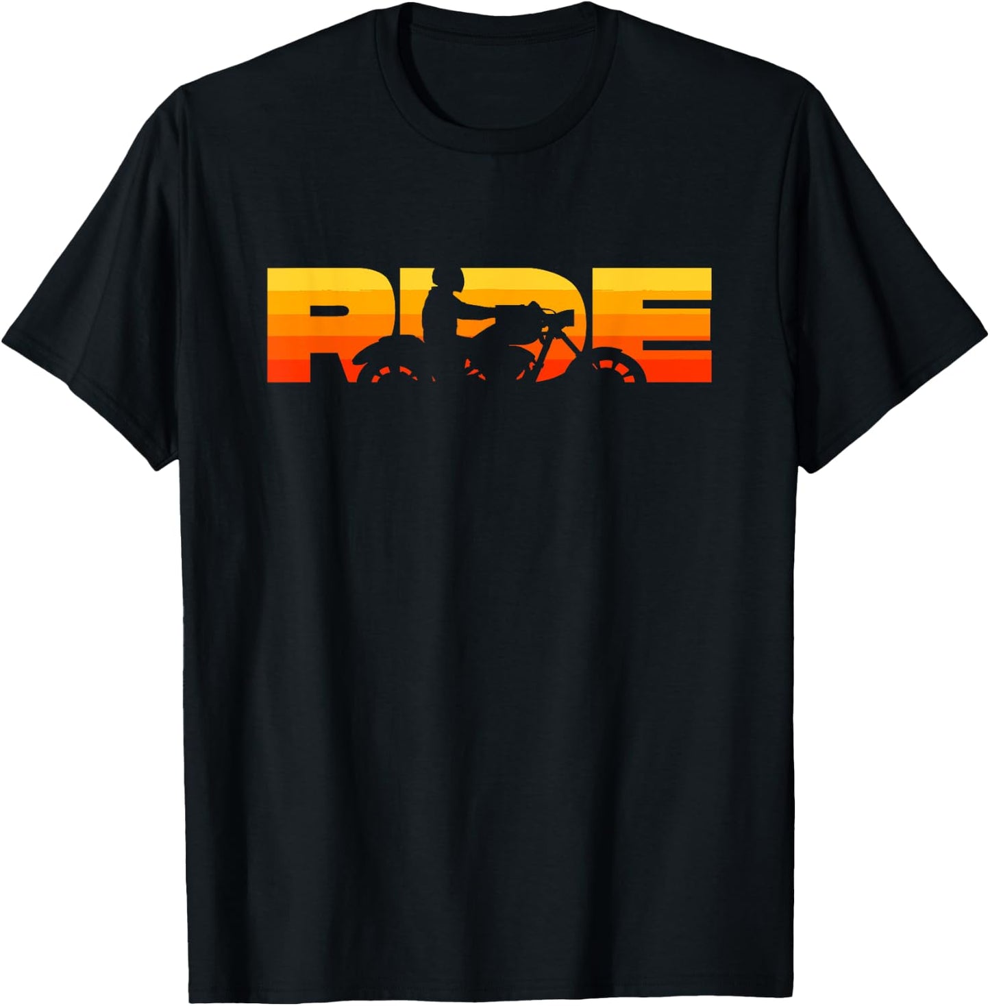 Motorcycle Apparel - Motorcycle T-Shirt - T-Shirt | Black