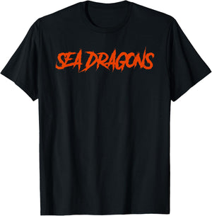 Sea Dragons Football Tailgate T-Shirt - T-Shirt | Black