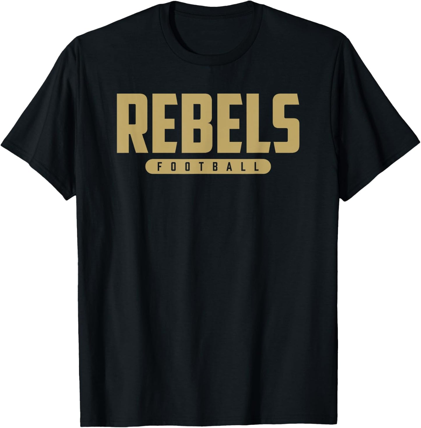 Boyle County Rebels Football T-Shirt - T-Shirt | Black
