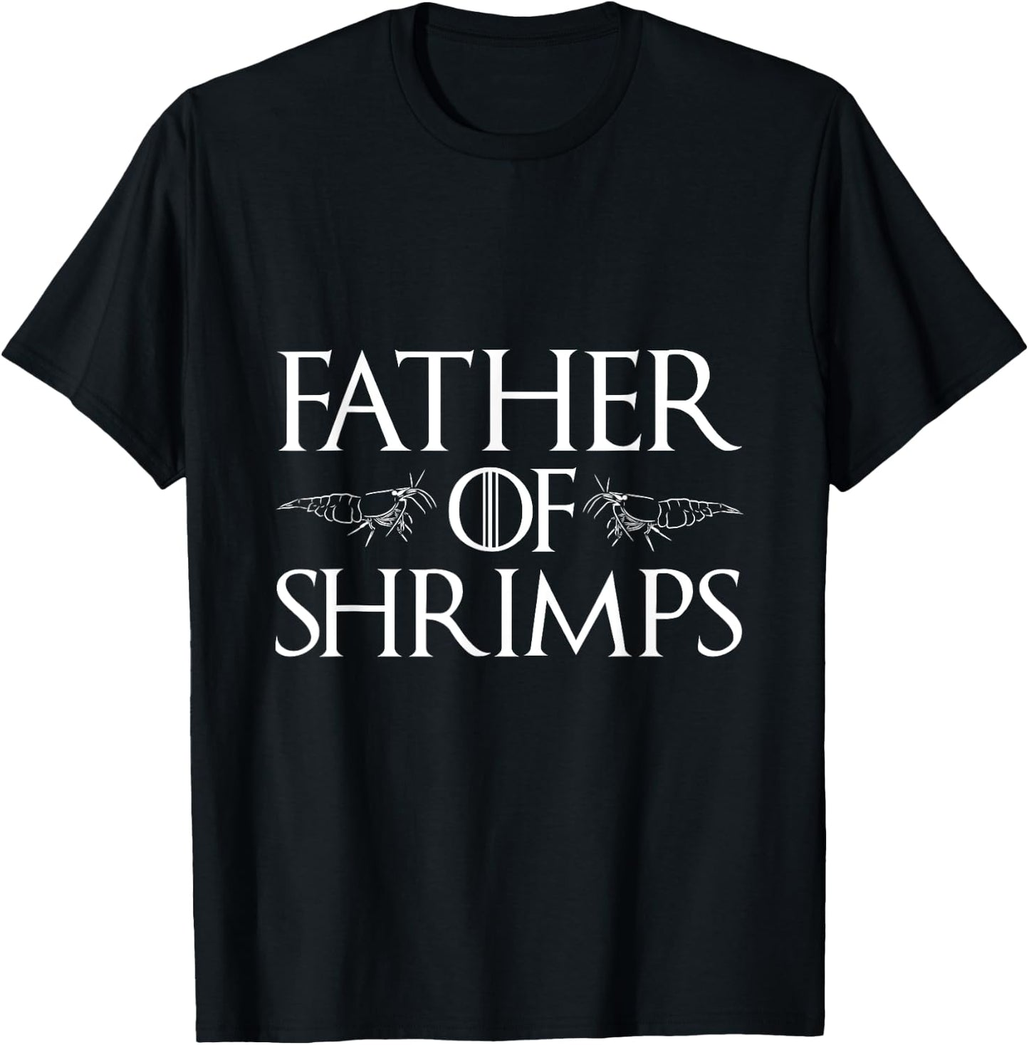 Aquarium Shrimp Dad - Neocaridina Red Cherry Shrimp Daddy T-Shirt - T-Shirt | Black