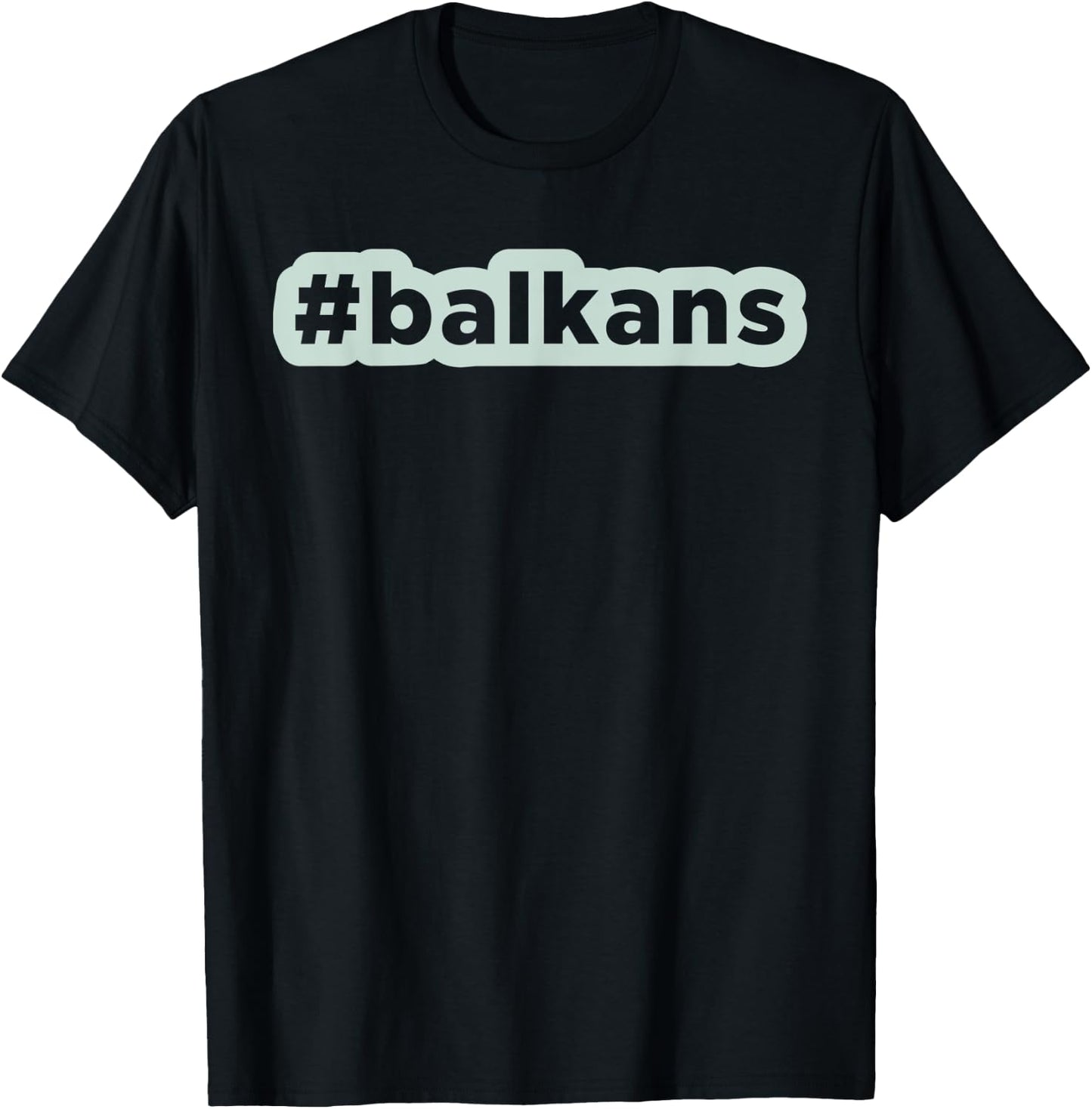Balkan Kid Bosnian Serbia Macedonia Croatia Jugoslavia Brate T-Shirt - T-Shirt | Black