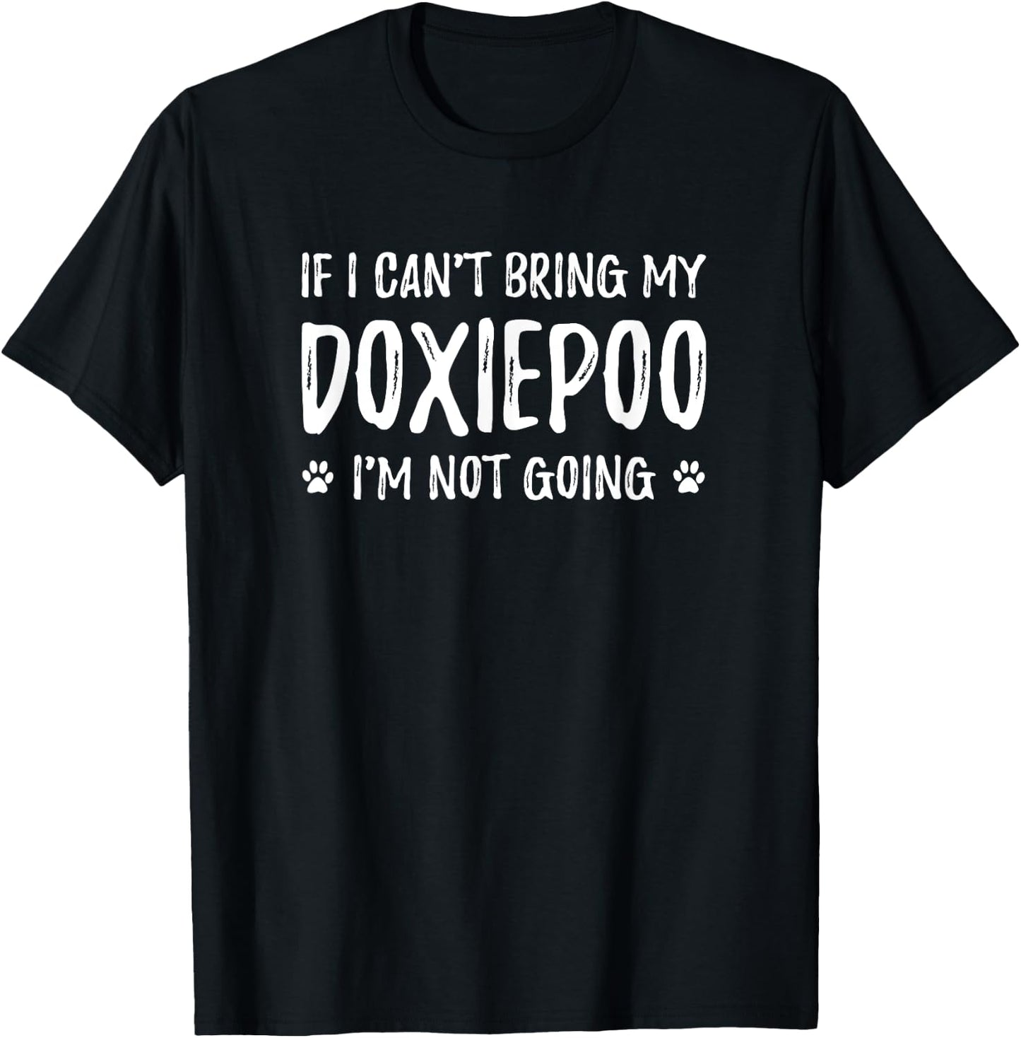 Doxiepoo Dog Lovers Funny Dog Lover Gift Men Women Kids T-Shirt - T-Shirt | Black
