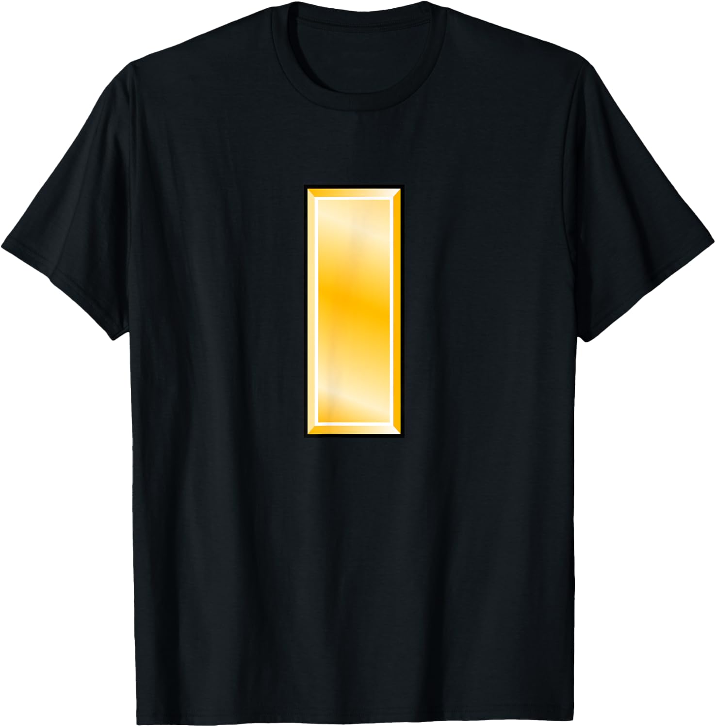 US Army Rank - Second (2nd) Lieutenant (O-1) 2LT Butter Bar T-Shirt - T-Shirt | Black
