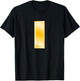 US Army Rank - Second (2nd) Lieutenant (O-1) 2LT Butter Bar T-Shirt - T-Shirt | Black