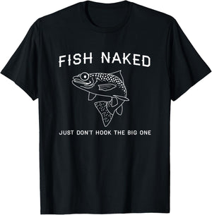 Fish naked T-Shirt - T-Shirt | Black