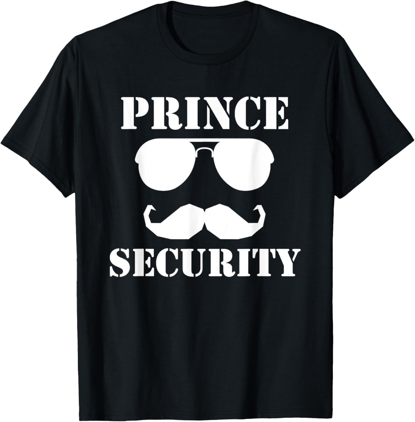 Prince Security Family Guardian Safety Officer T-Shirt - T-Shirt | Black