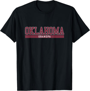 Oklahoma State Grandpa T-Shirt - T-Shirt | Black