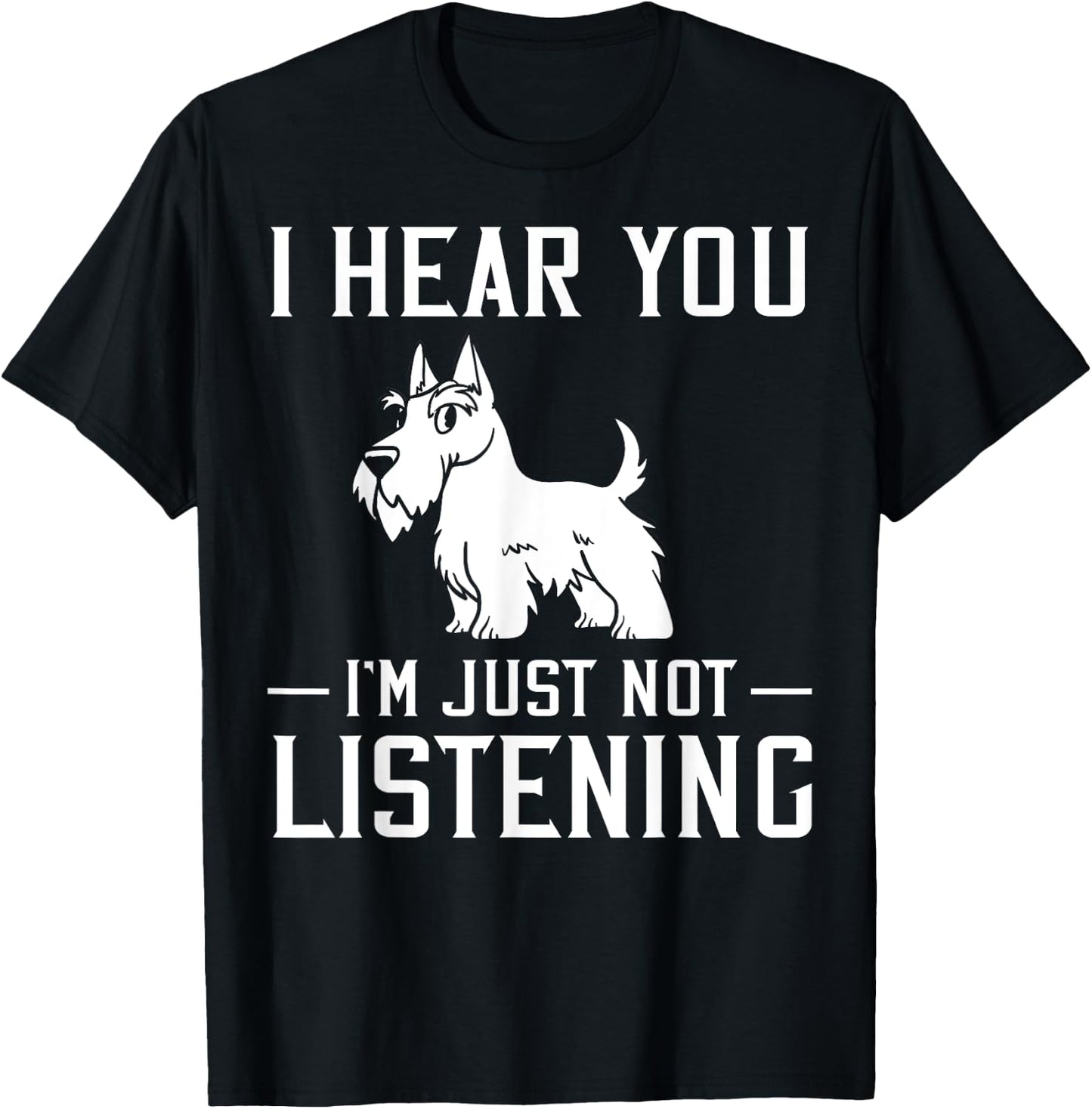 Scottish Terrier Dog Puppies Owner Lover Women Girls Kids T-Shirt - T-Shirt | Black
