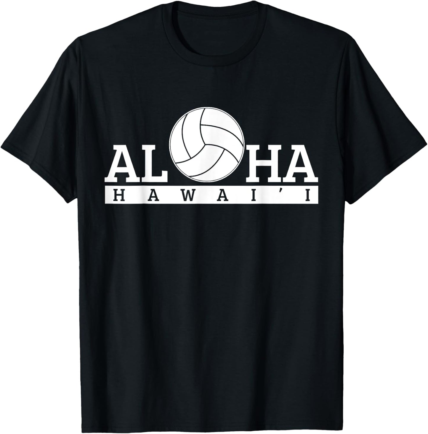 Volleyball Hawaii Hawaii Beach Aloha Gift T-Shirt - T-Shirt | Black