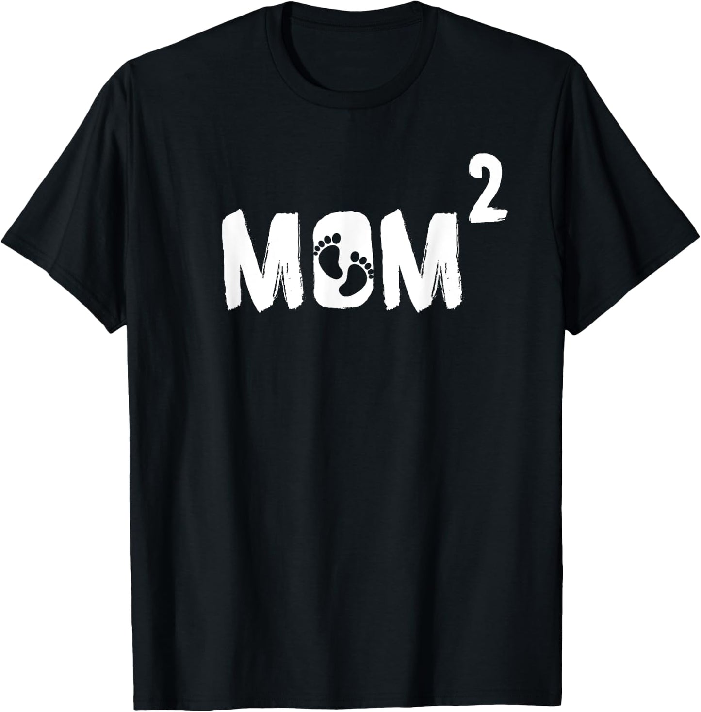 Pregnancy Announcement Mom 2 Second Baby T-Shirt - T-Shirt | Black