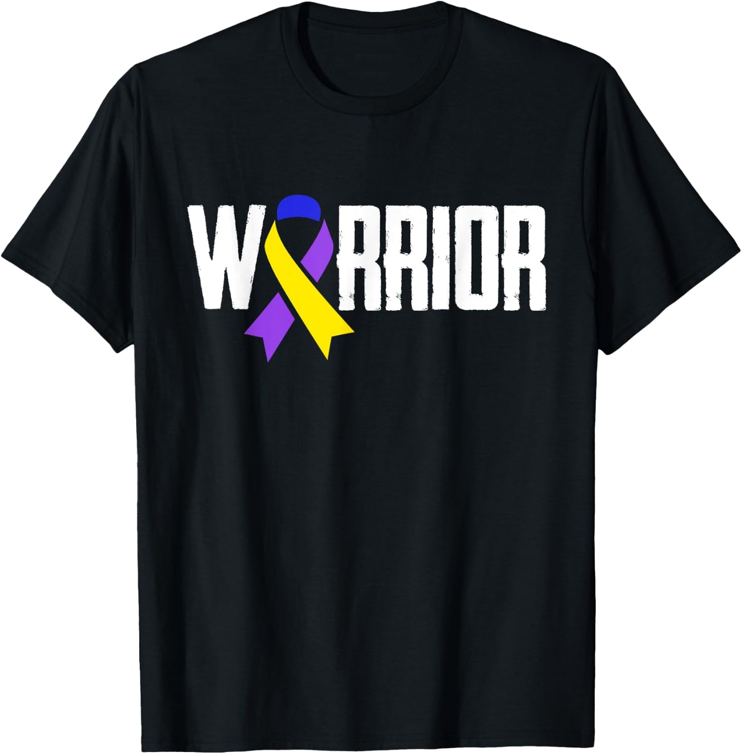 Warrior Bladder Cancer Awareness T-Shirt - T-Shirt | Black