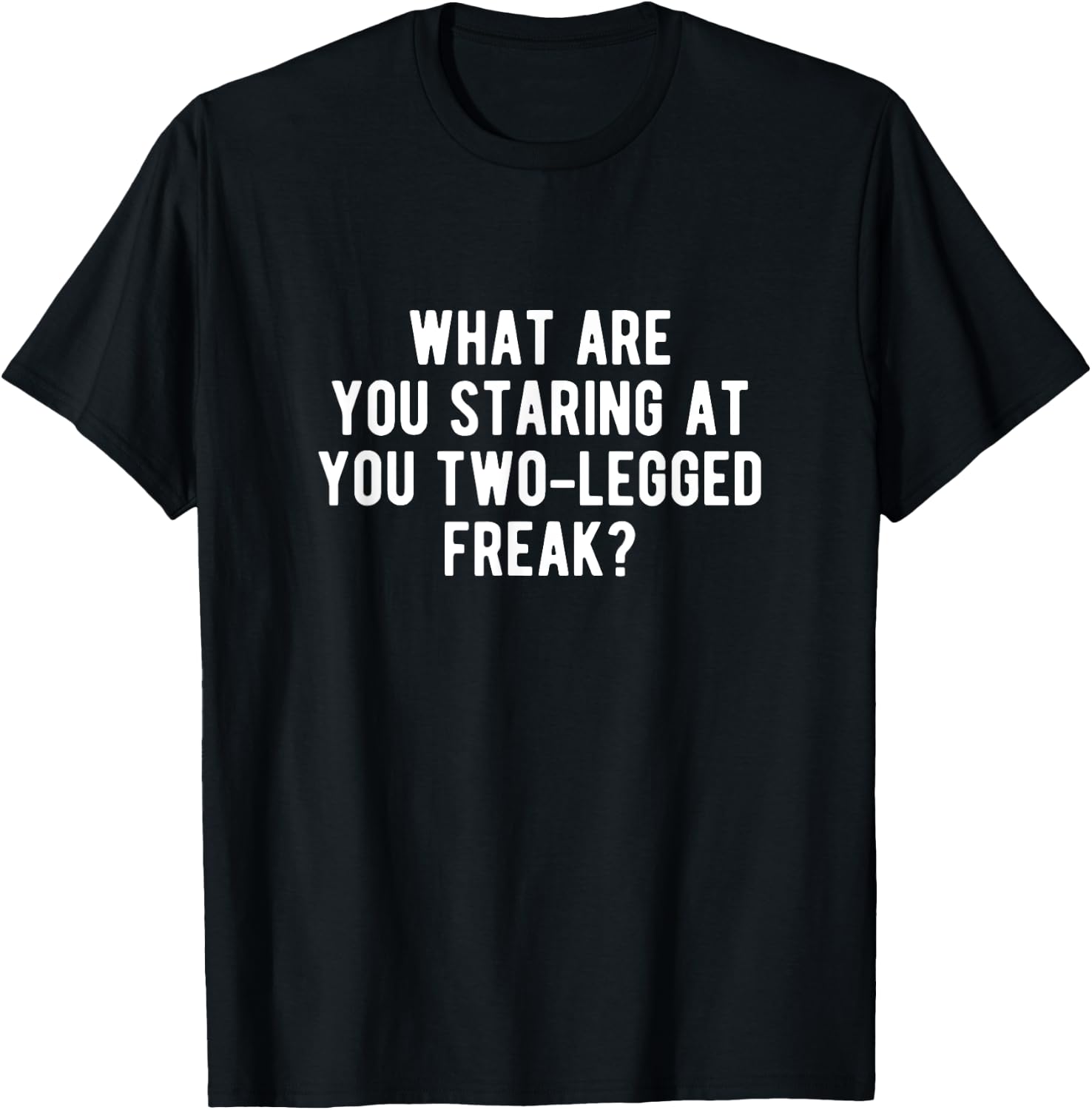 Funny Amputee | Prosthetic Leg Joke Gift T-Shirt - T-Shirt | Black