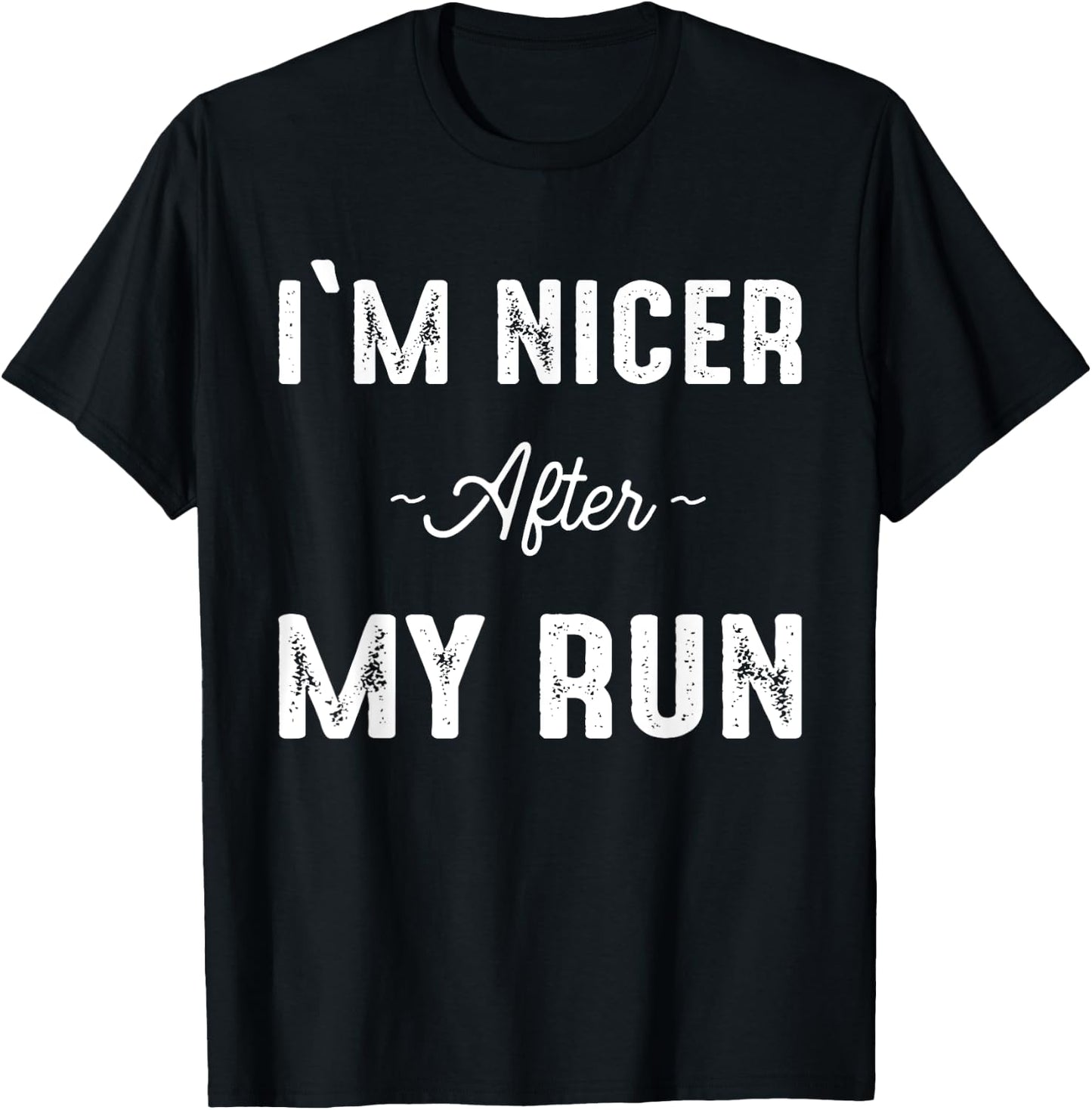 Funny Running Shirts With Sayings Jogging Gift Runners T-Shirt - T-Shirt | Black
