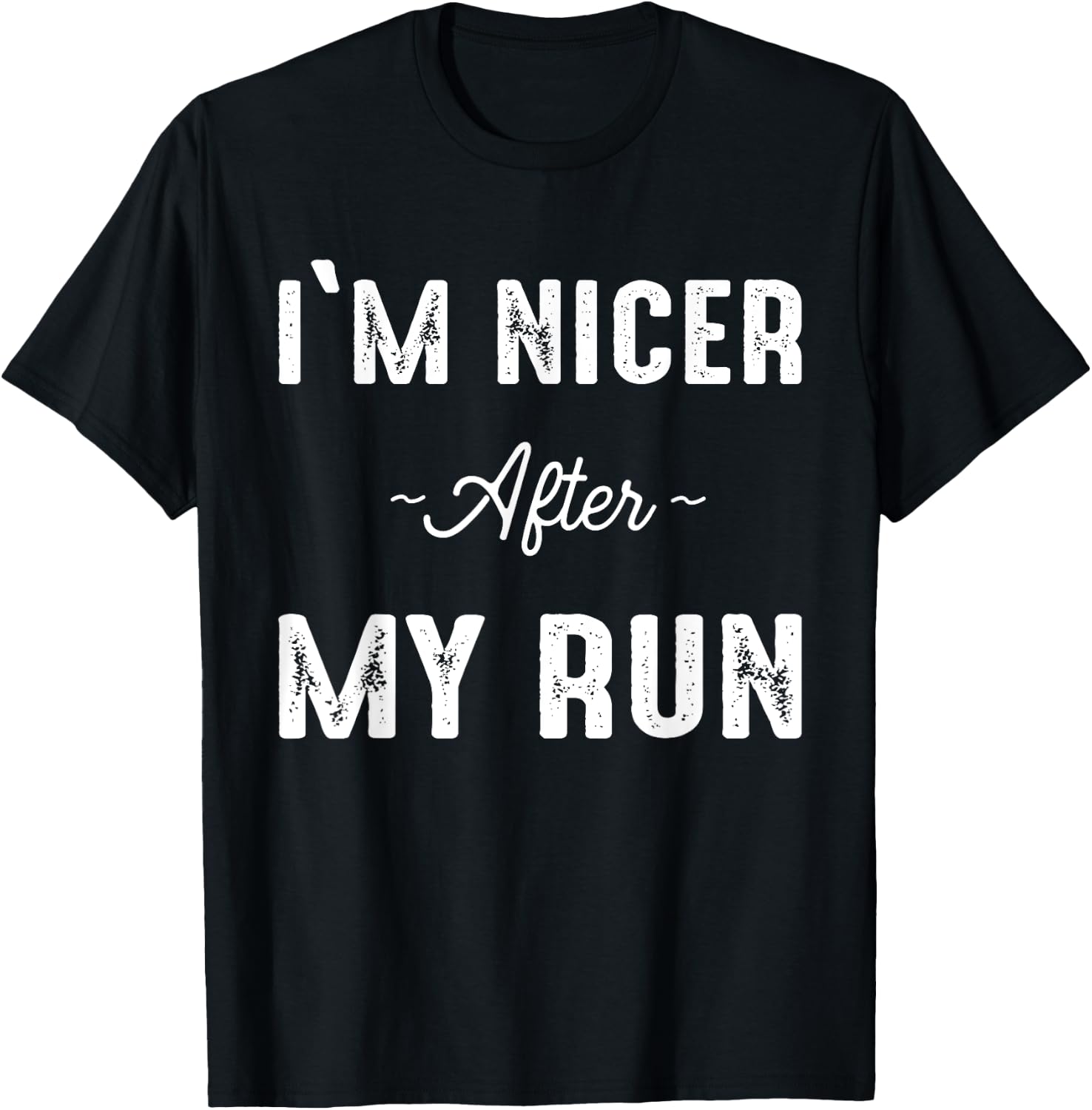 Funny Running Shirts With Sayings Jogging Gift Runners T-Shirt - T-Shirt | Black