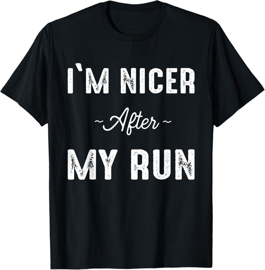 Funny Running Shirts With Sayings Jogging Gift Runners T-Shirt - T-Shirt | Black