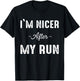 Funny Running Shirts With Sayings Jogging Gift Runners T-Shirt - T-Shirt | Black