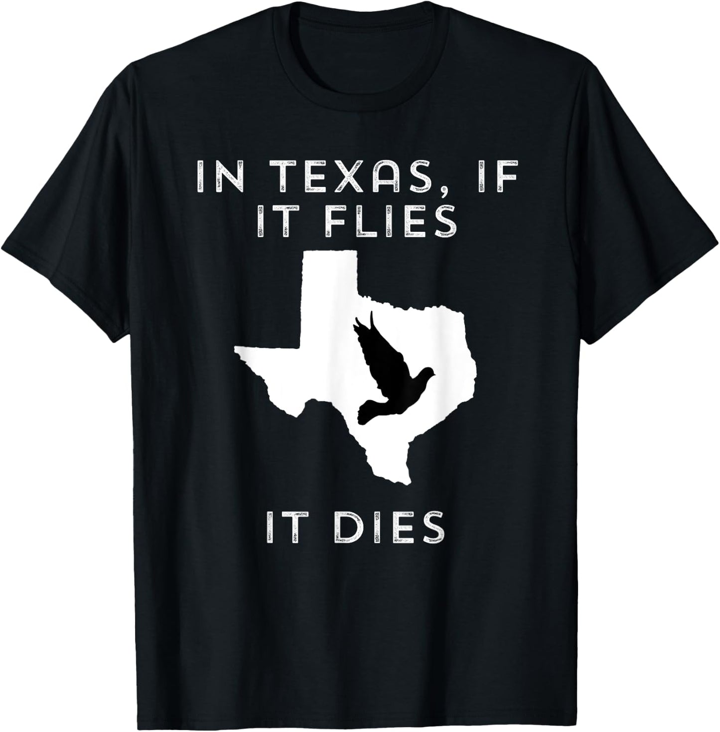 Dove hunting shirts Texas T-Shirt - T-Shirt | Black