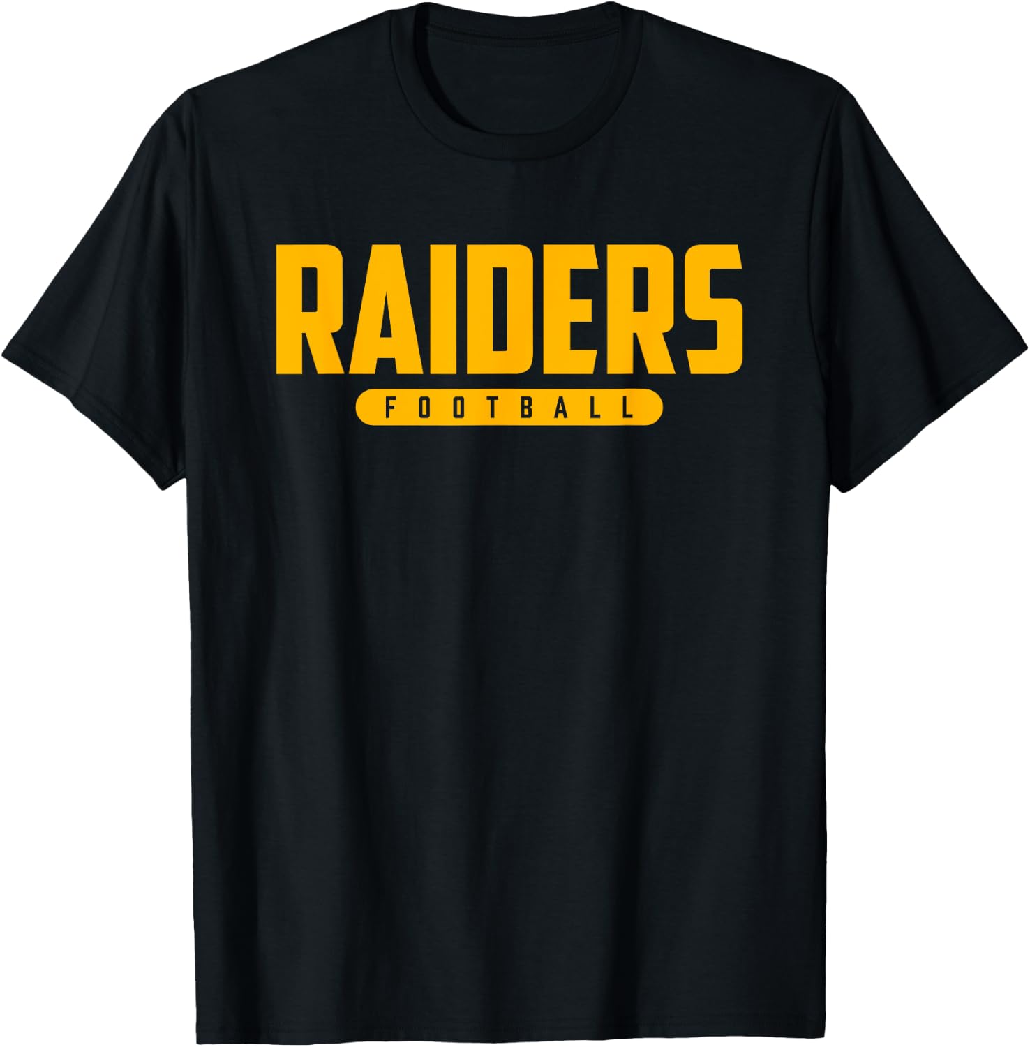 Benjamin Logan Raiders Football T-Shirt - T-Shirt | Black