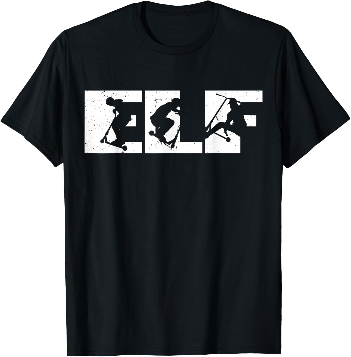 11. Geburtstag Retro Roller Fahrer Scooter Jungs Kinder T-Shirt - T-Shirt | Black