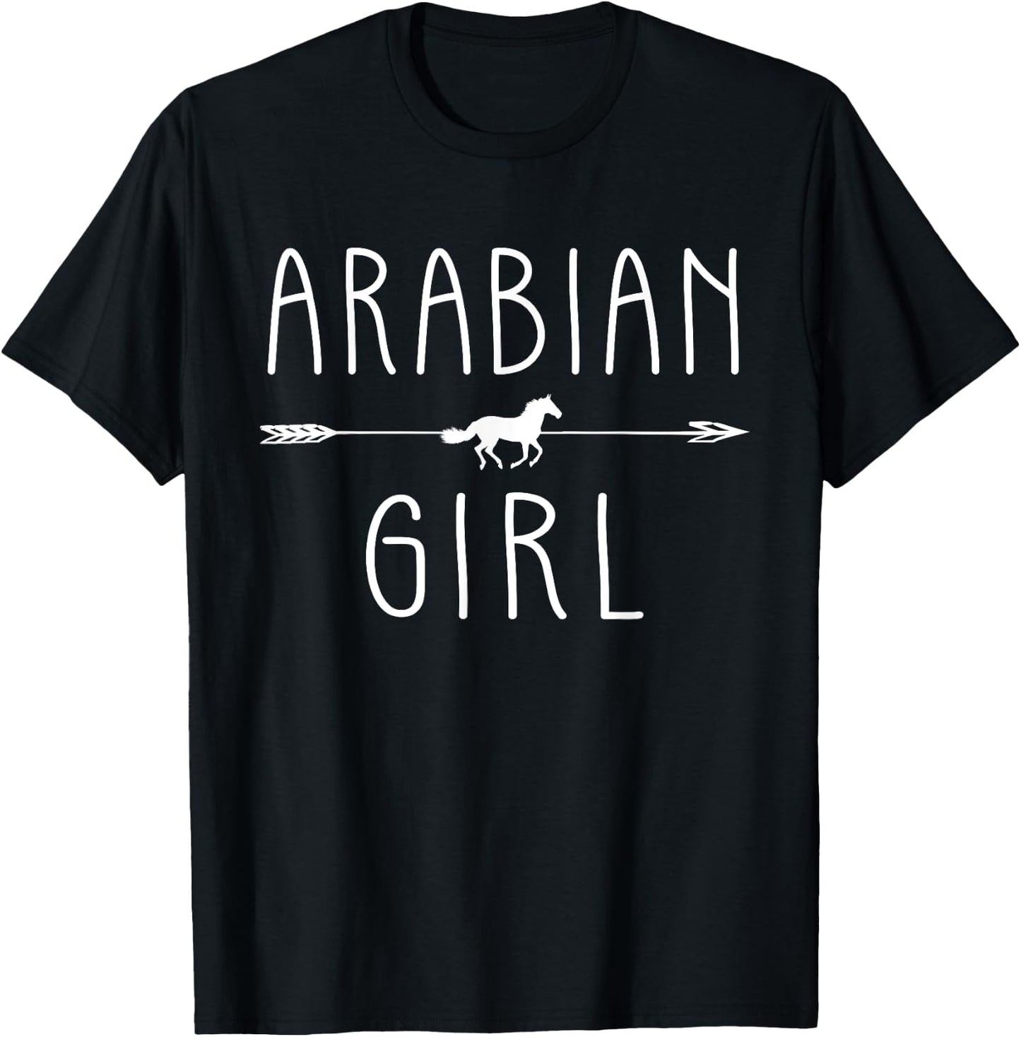 Arabian Horse Girl Shirt Gifts Horses Talk Derby To Me T-Shirt - T-Shirt | Black