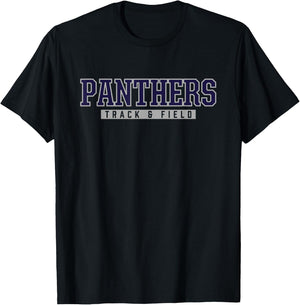 Century Panthers Track & Field T-Shirt - T-Shirt | Black