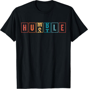 Funny Hustle Gifts Cool Humble Odometer T-Shirt - T-Shirt | Black