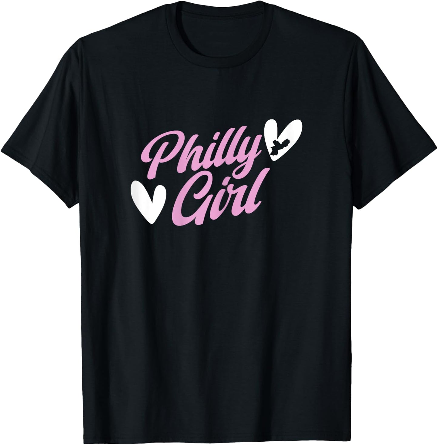 Philadelphia Pennsylvania Philly Girl T-Shirt - T-Shirt | Black