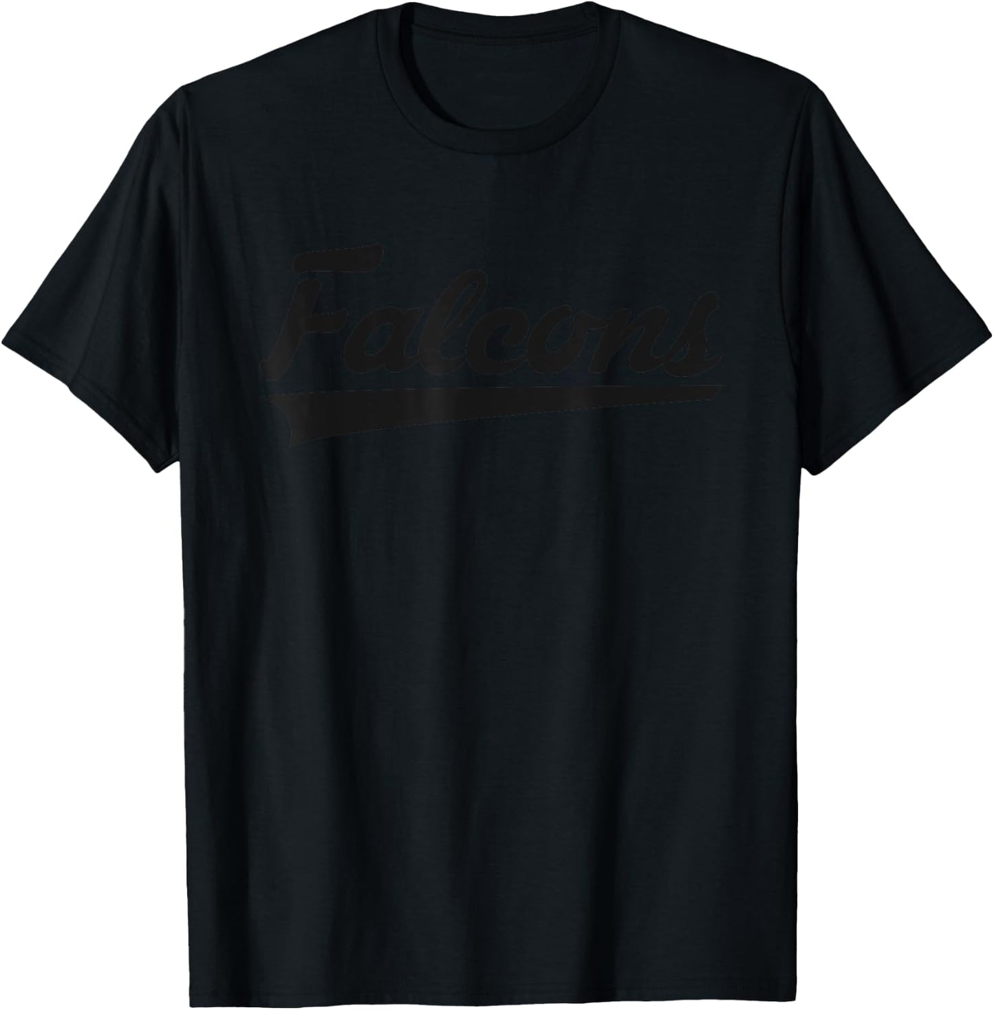 Fairfield Union Falcons Vintage Swoosh T-Shirt - T-Shirt | Black