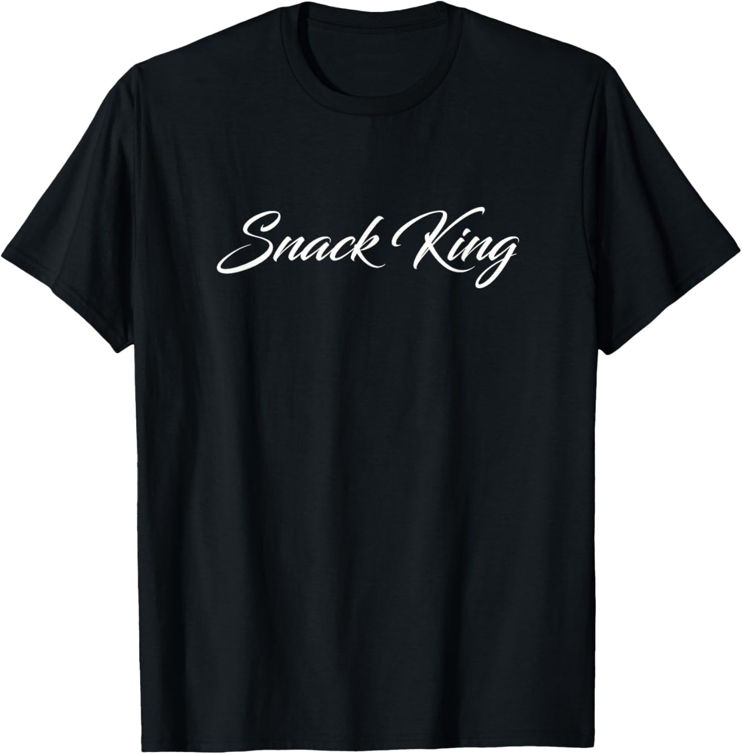 Snack King T-Shirt - T-Shirt | Black
