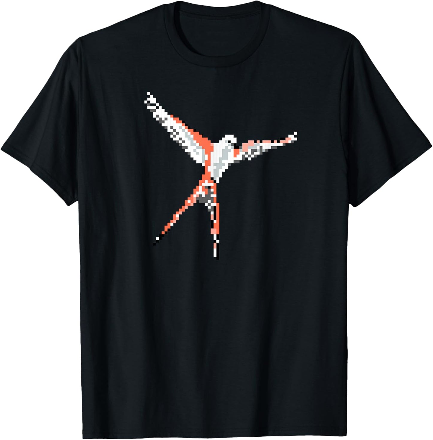 Wingspan Bird Pixel - Board game clothing - Tabletop gaming T-Shirt - T-Shirt | Black