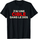 I Have A Target In The Back, Be Warned I Never Miss , Black, S T-Shirt - T-Shirt | Black