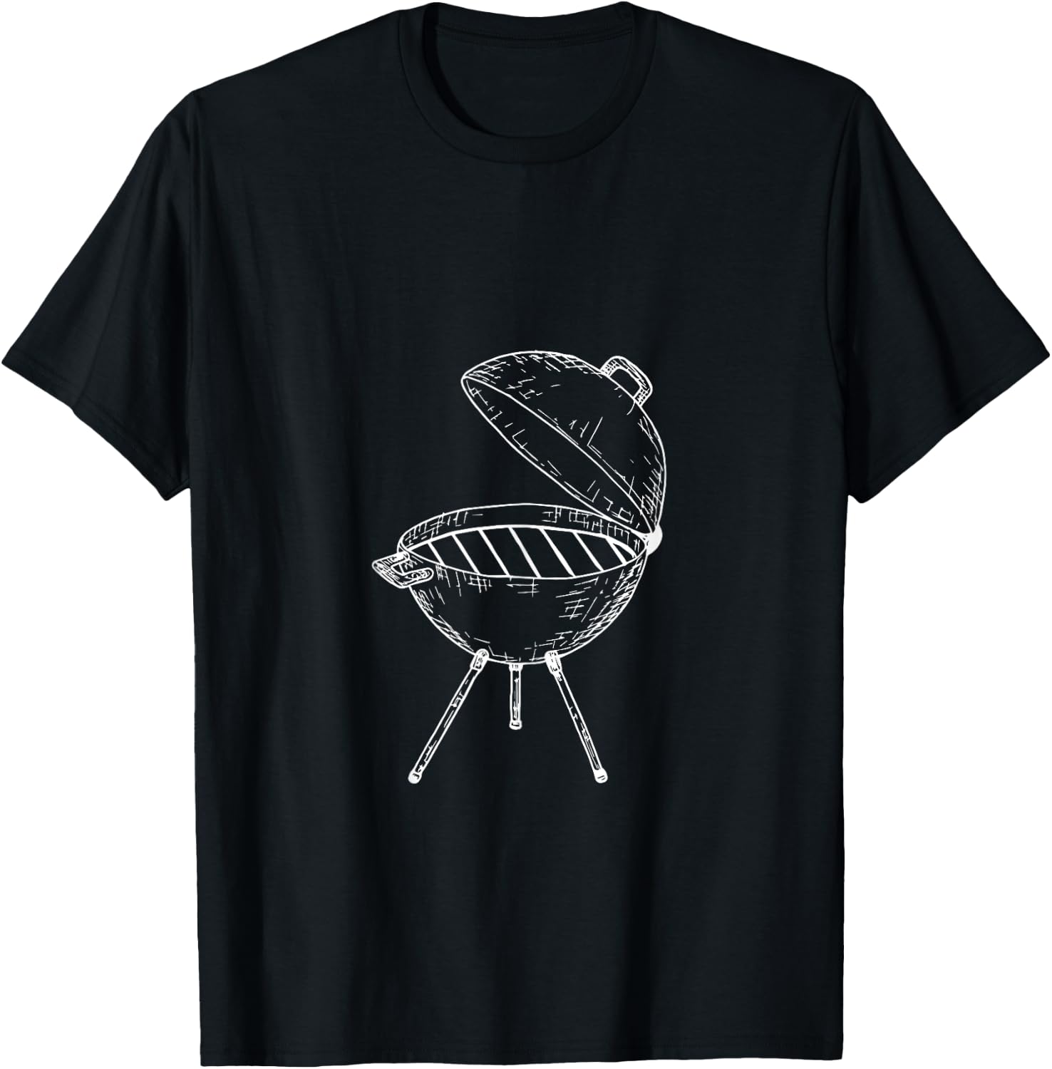 BBQ Grilling Master Barbeque Outdoor Grill Season Smoke T-Shirt - T-Shirt | Black