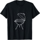 BBQ Grilling Master Barbeque Outdoor Grill Season Smoke T-Shirt - T-Shirt | Black