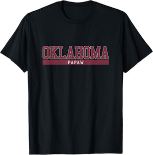Oklahoma State Grandpa University Sports T-Shirt - T-Shirt | Black