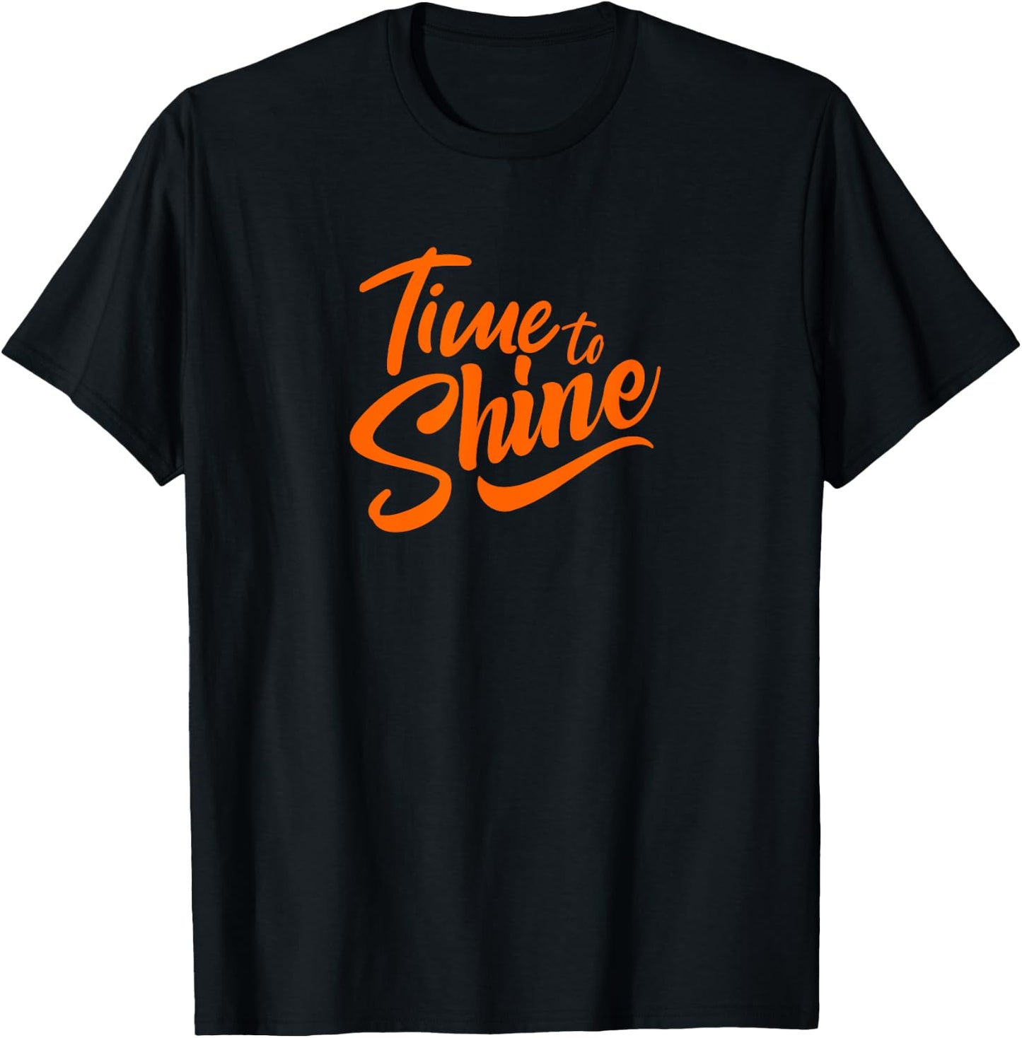 Time to Shine T-Shirt - T-Shirt | Black