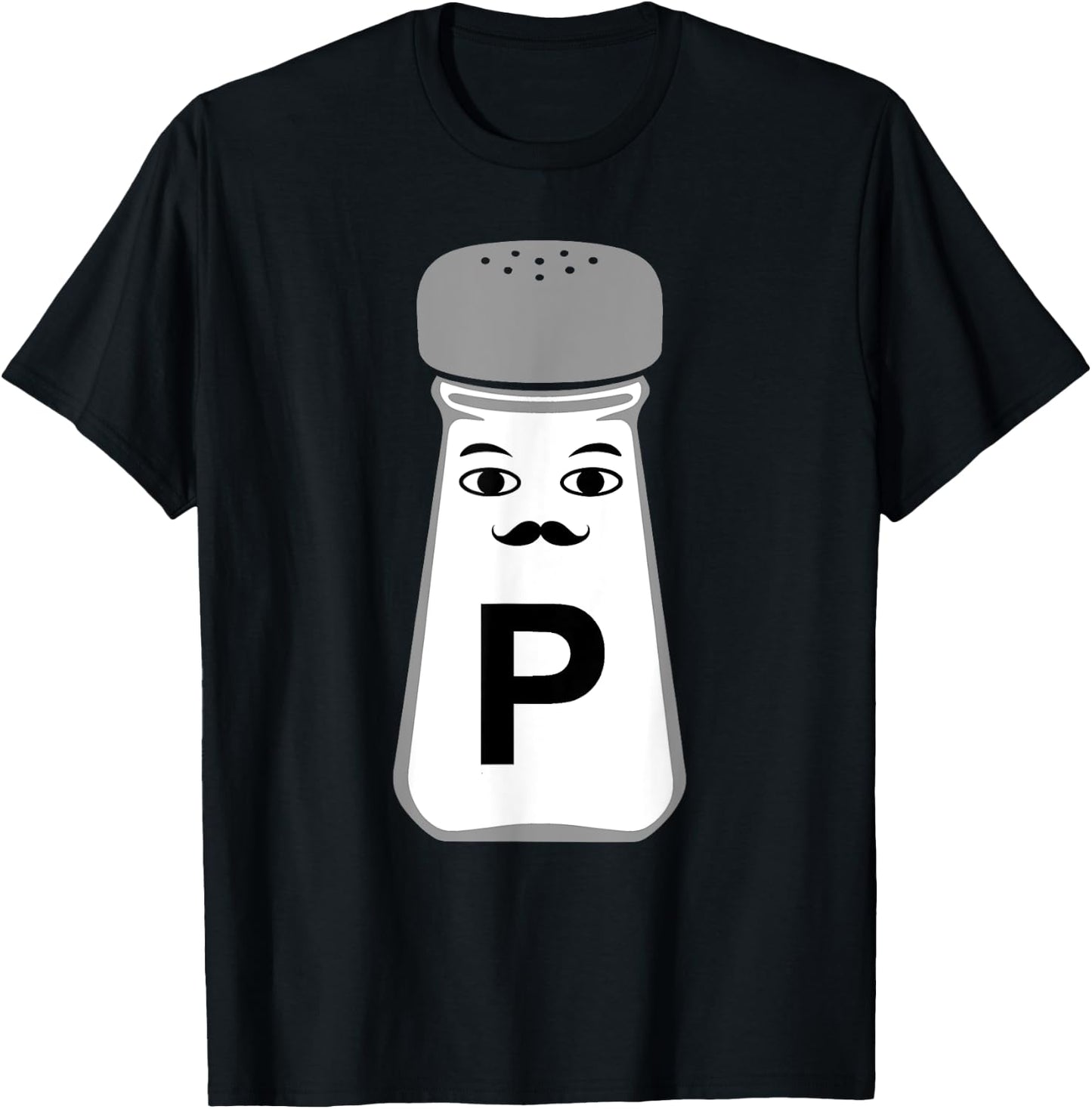 Salt and Pepper Halloween Costume , black T-Shirt - T-Shirt | Black