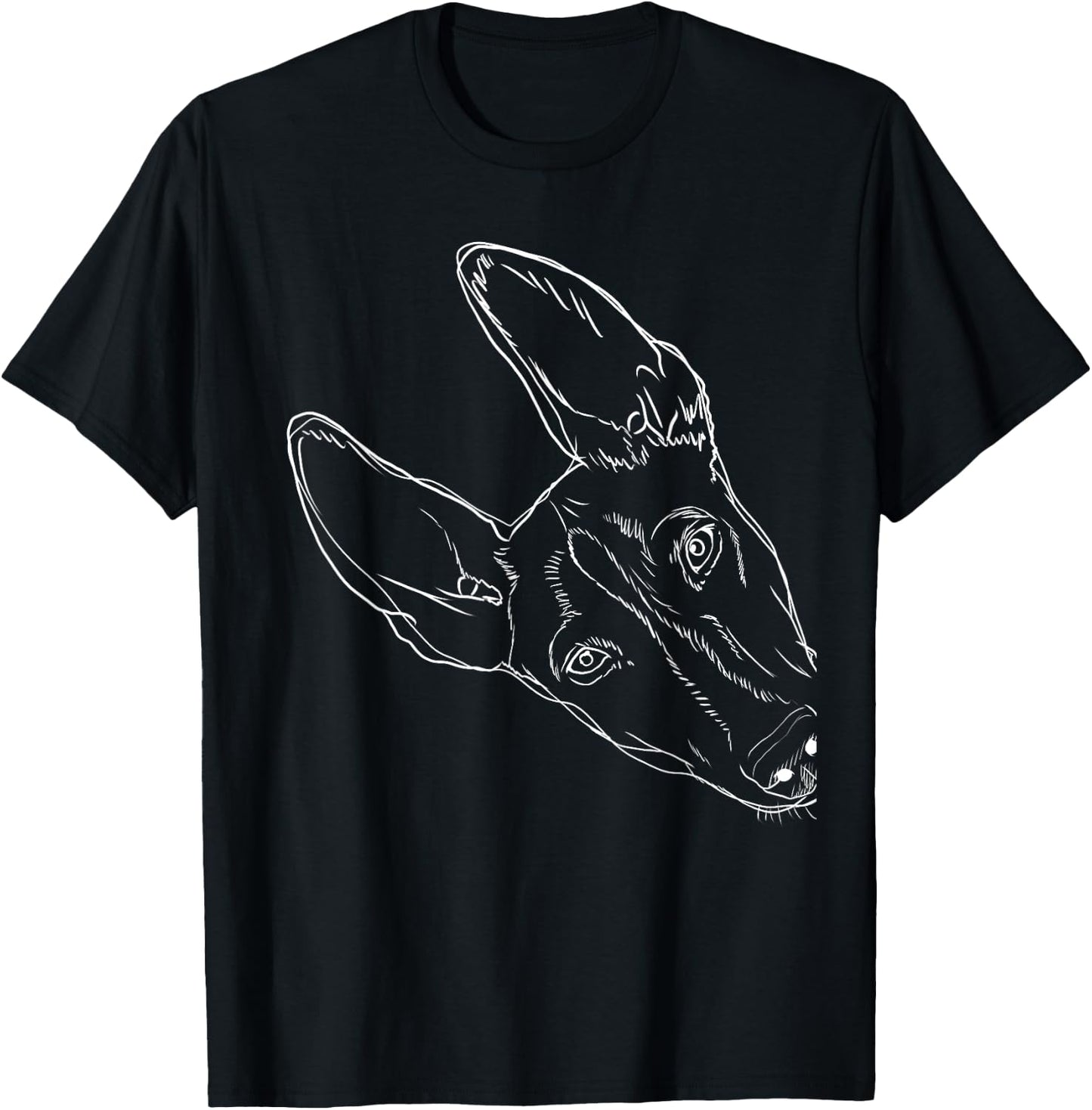 Funny Dog Cirneco dell’Etna Men Women Kids T-Shirt - T-Shirt | Black