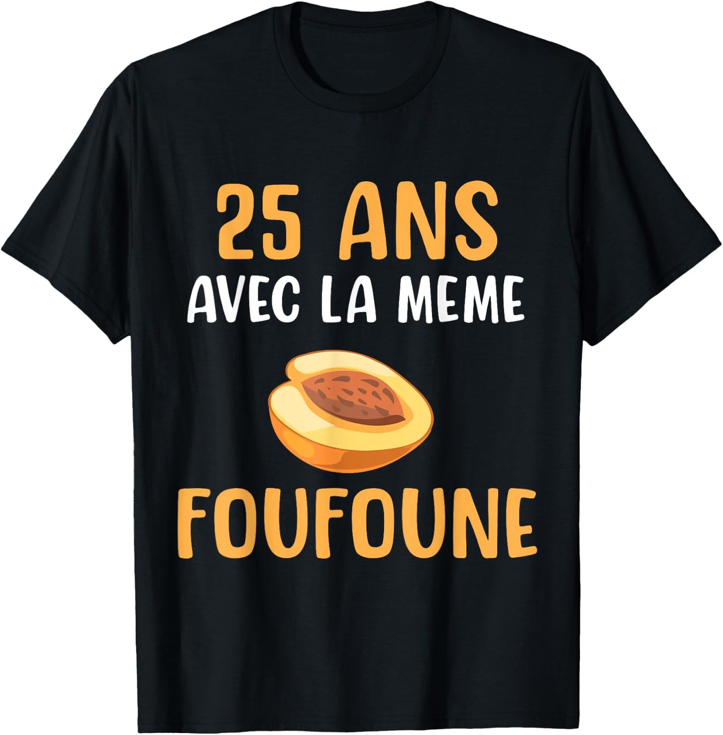 Anniversary Gift Wedding Man Groom 25 Years Funny , Black, S T-Shirt - T-Shirt | Black
