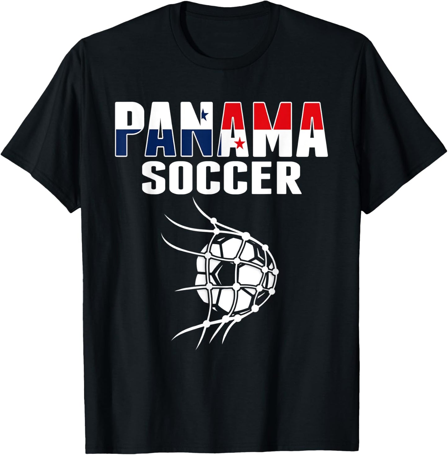 Panama Soccer Fans Jersey - Support Panamanian Football Team T-Shirt - T-Shirt | Black