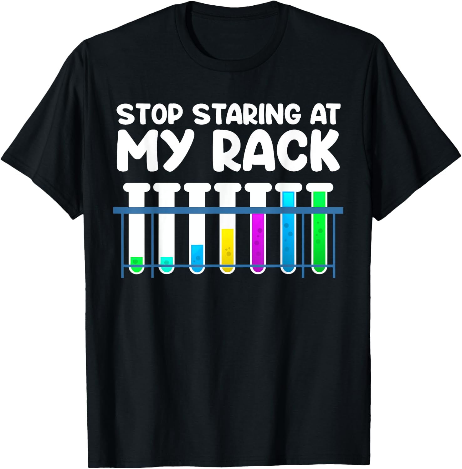 Funny Science Lab Tech Women Men Medical Laboratory Science T-Shirt - T-Shirt | Black