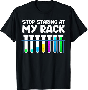 Funny Science Lab Tech Women Men Medical Laboratory Science T-Shirt - T-Shirt | Black