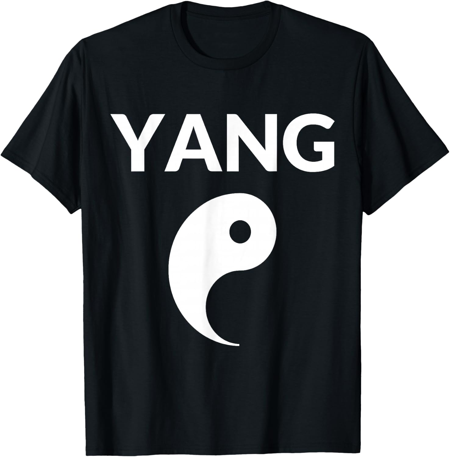Yin Yang Costume Couple Costumes Partner Costumes Man Woman Couples , black T-Shirt - T-Shirt | Black