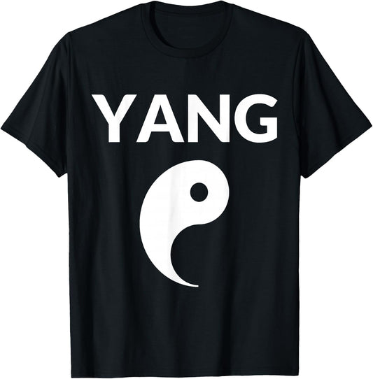 Yin Yang Costume Couple Costumes Partner Costumes Man Woman Couples , black T-Shirt - T-Shirt | Black